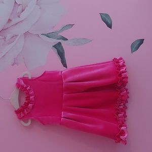 Pink velvet 2T dress